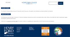 Desktop Screenshot of my.hfcc.edu