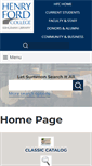 Mobile Screenshot of library.hfcc.edu