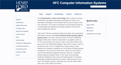 Desktop Screenshot of cis.hfcc.edu